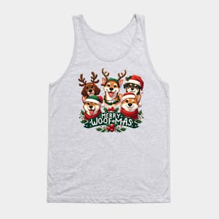 Caroling Woofmas Tank Top